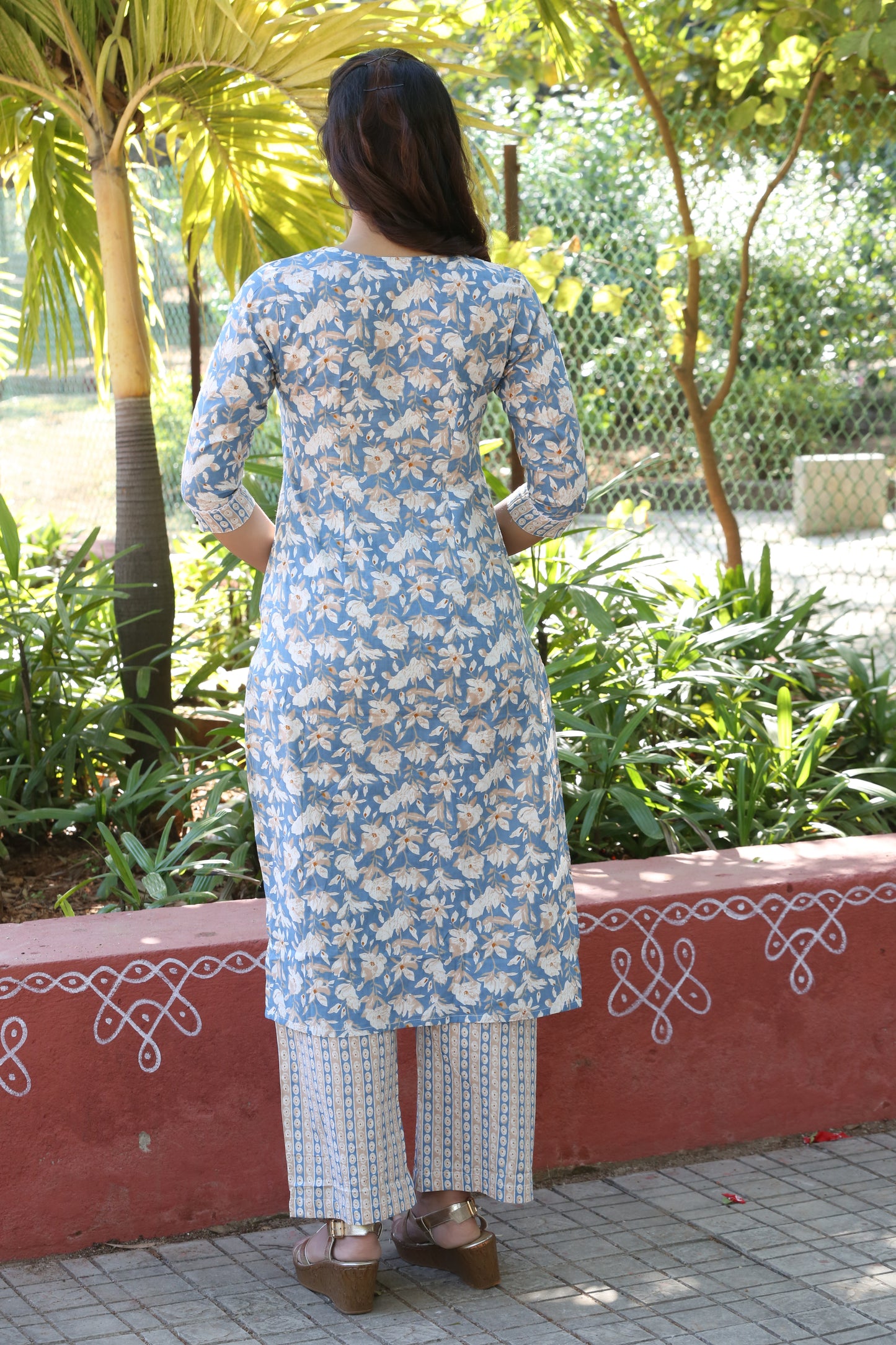 Floral Elegance Cord Set