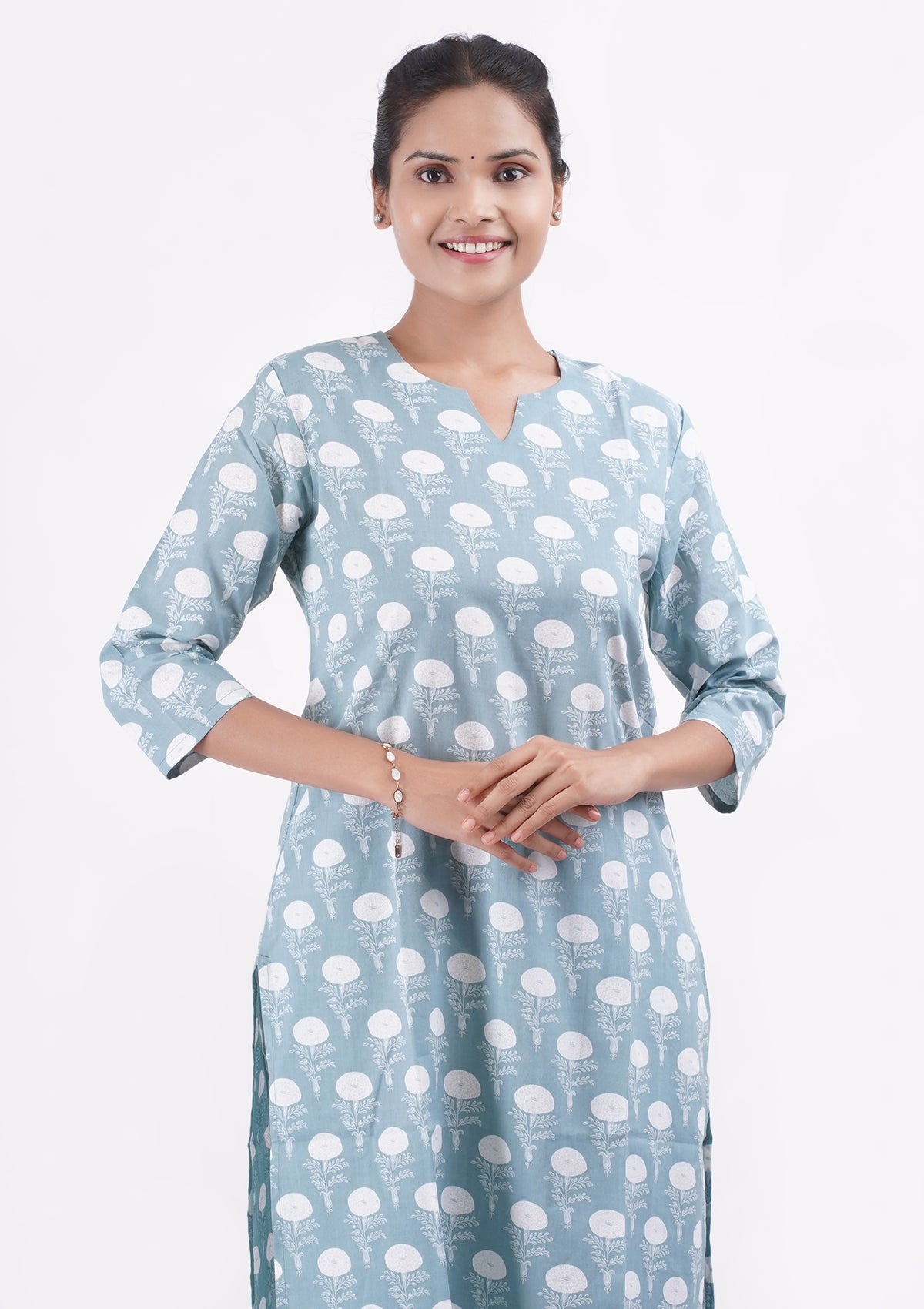 Aqua blue toned coord set