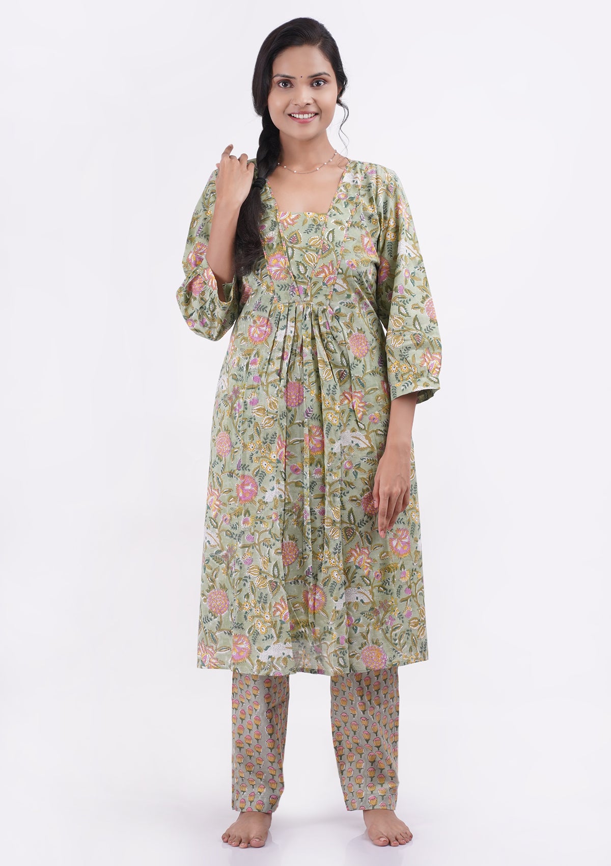 Sage Green Toned Coord Set