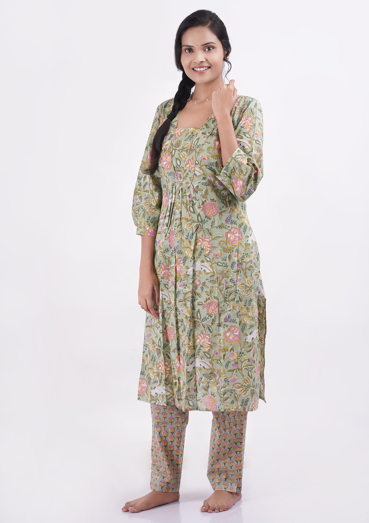 Sage Green Toned Coord Set