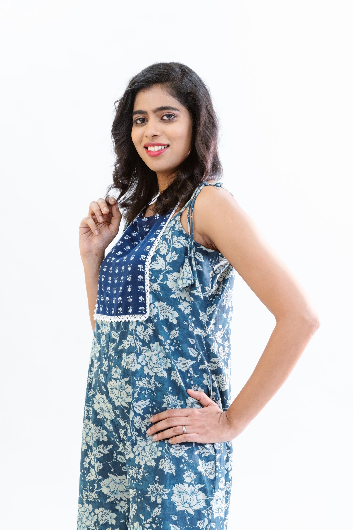 Blue Jumpsuit