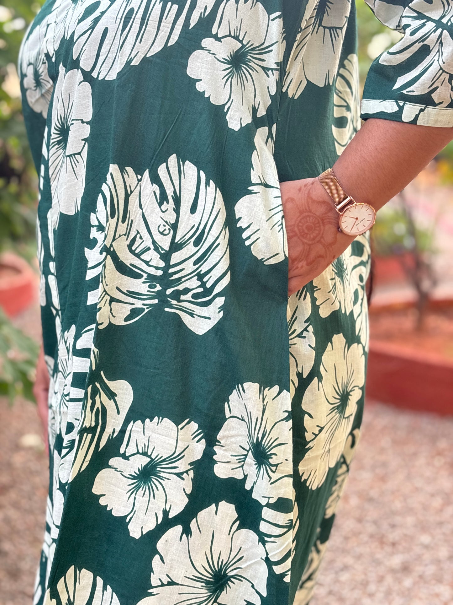 Green Glint Cord Set