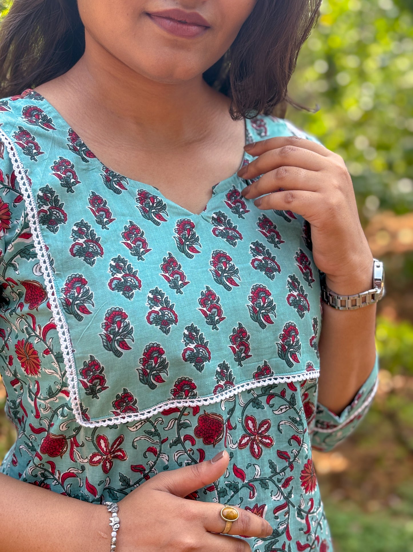 Teal Tara Cord Set