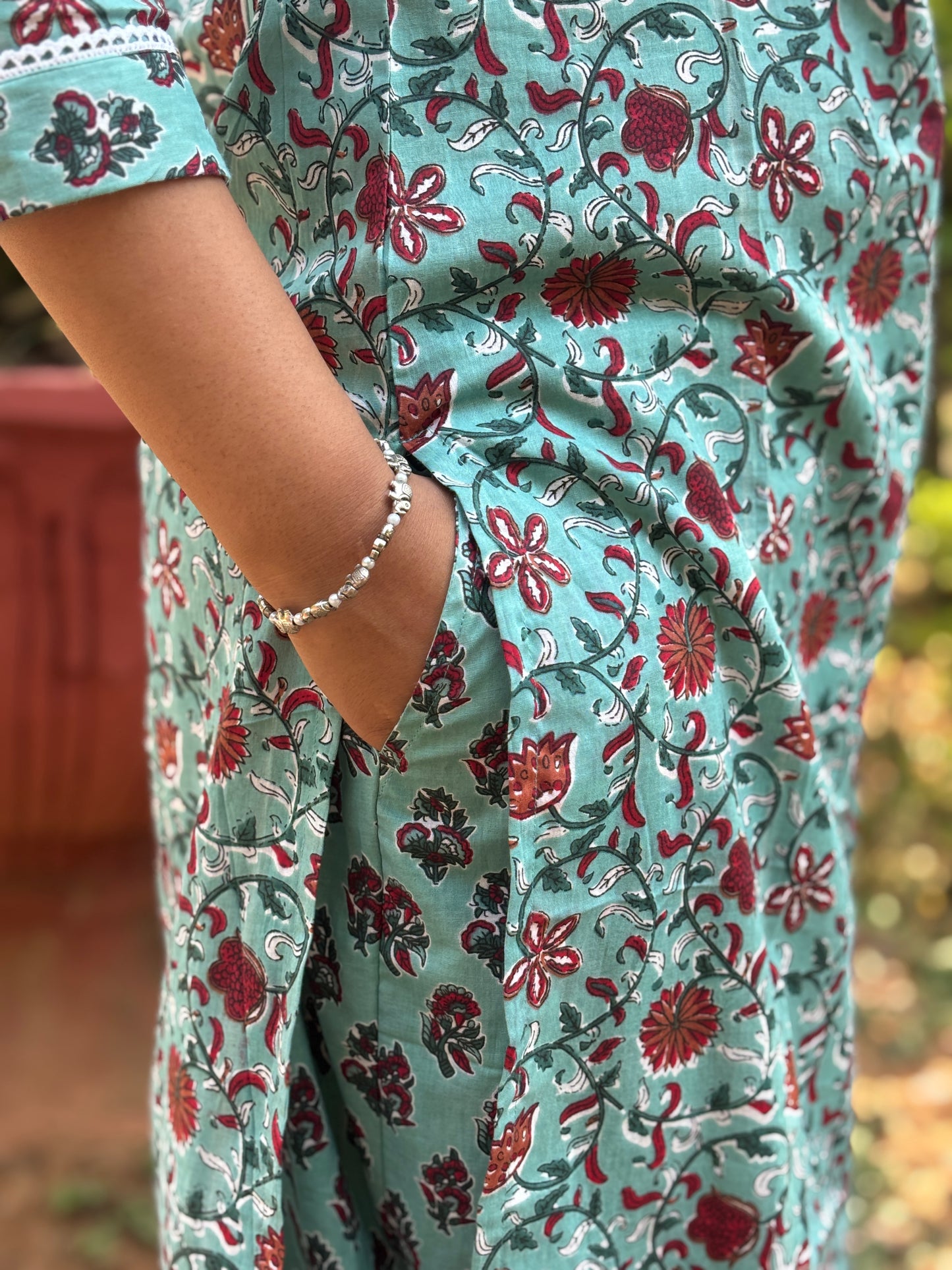 Teal Tara Cord Set
