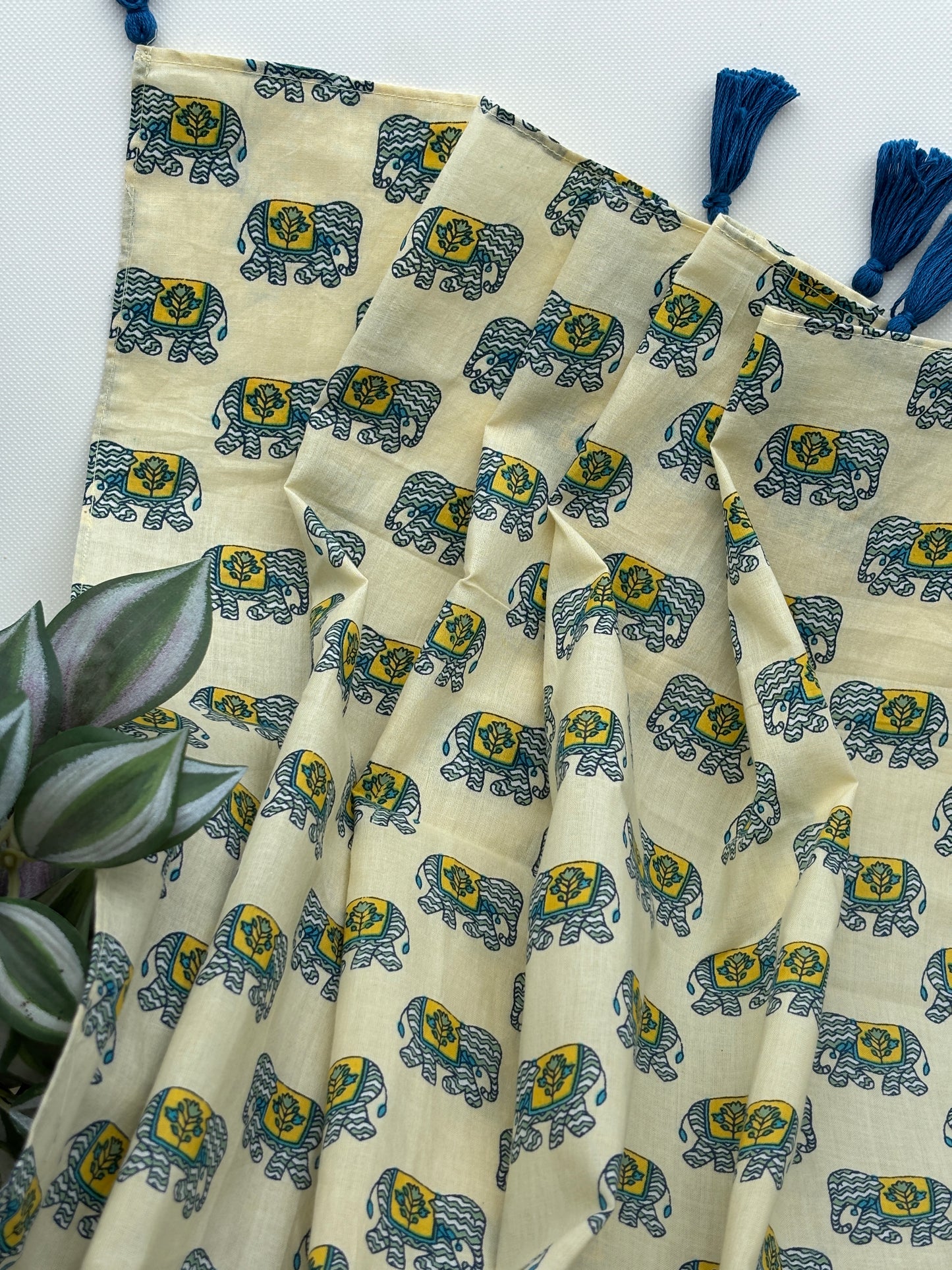 Tribal Tusk Cotton Scarf