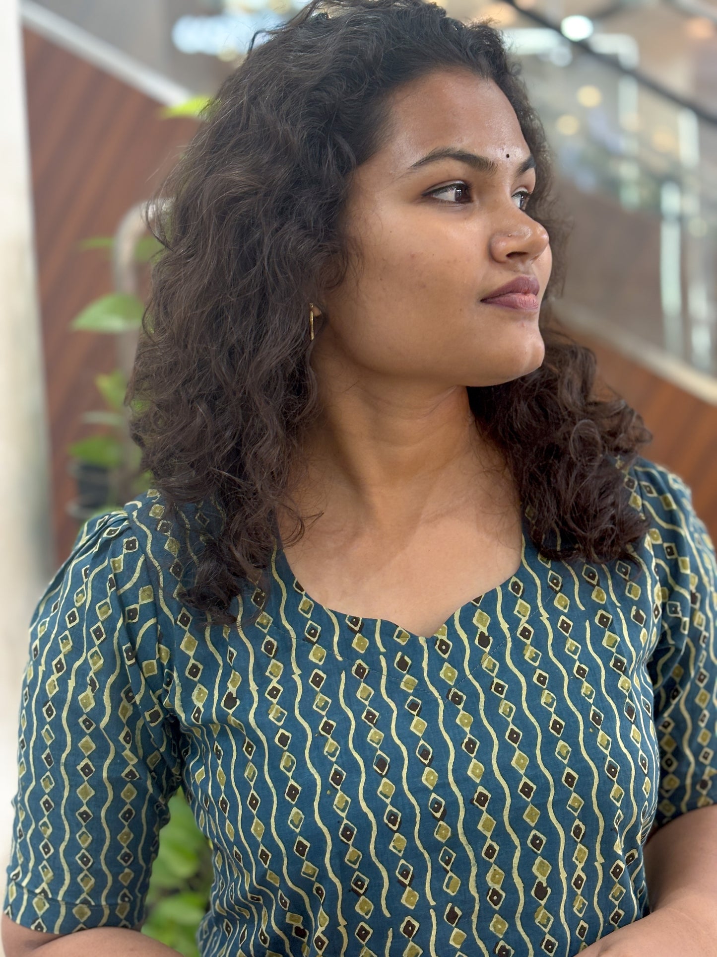 Rustic Rhythm Handloom Look Kurti