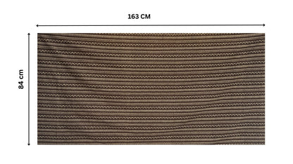 Muddy Brown Rhythm cotton Scarf