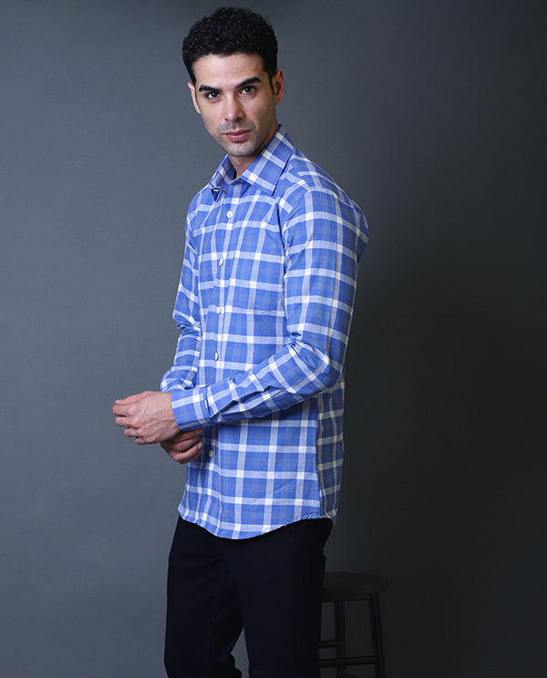 Classic Blue Formal Shirt