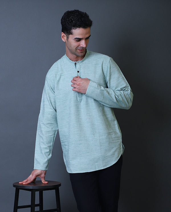 Mint Green Short Kurta