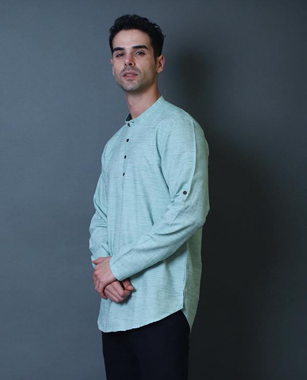 Mint Green Short Kurta